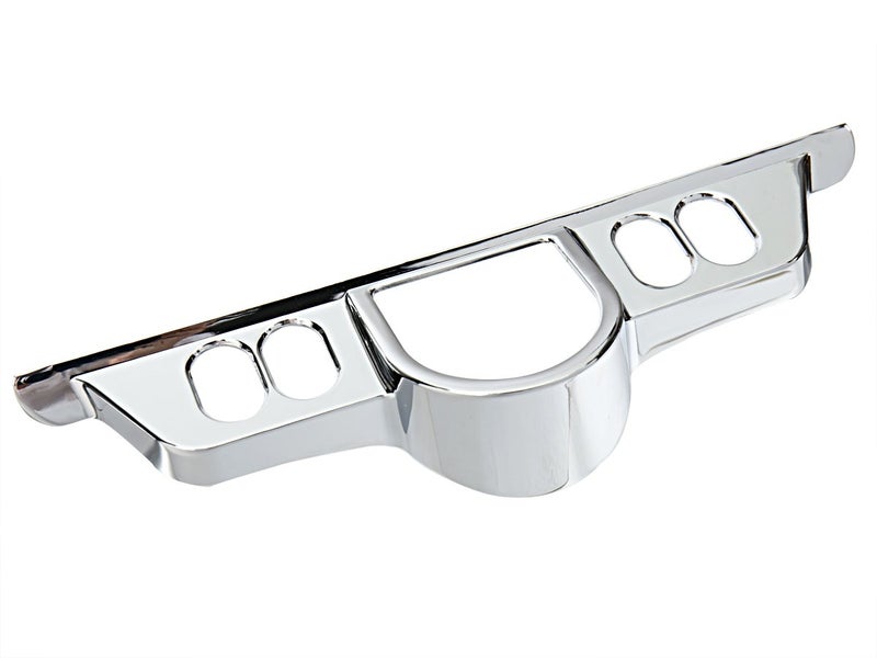 Rudyness Chrome Switch Dash Panel Accent Cover for Harley Touring 96-13 Electra Glide/Street Glide FLHX 06-13 - Image 3